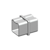 Stainless Steel 180 Degrees Square Tube Connector