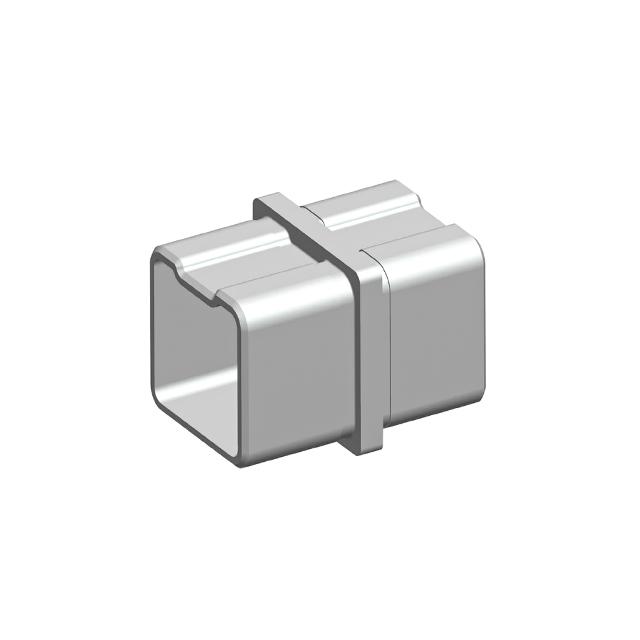 Stainless Steel 180 Degrees Square Tube Connector