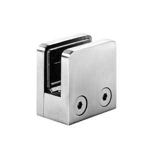 Sleek Architectural Shopping malls Airports Train stations stainless steel glass railing glass clamp