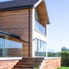 Modern Indoor And Outdoor Aluminum Frameless Glass Railing