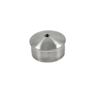 Stainless Steel Rounded End Cap for Handrail