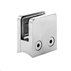 Straight Curved Angular Residential buildings Stainless Steel Glass Railing glass clamp