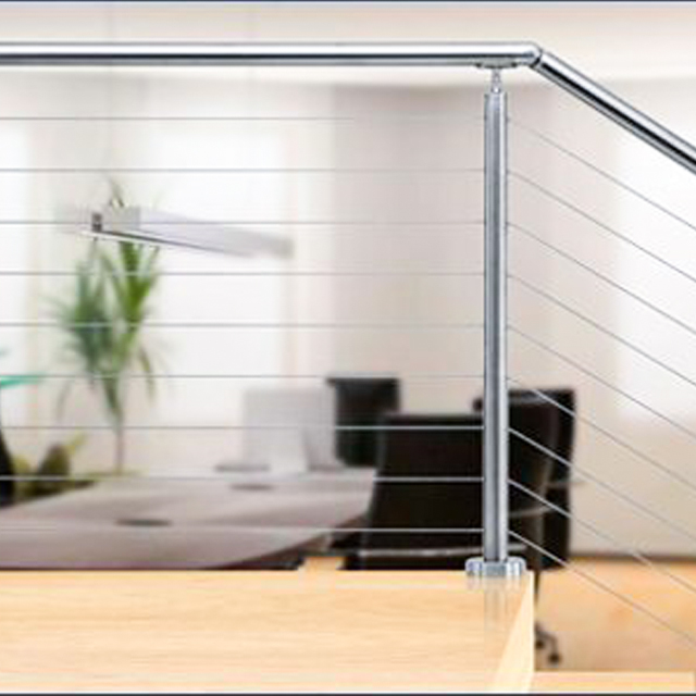 Deck Staircase Walkway stainless steel Cable Railing