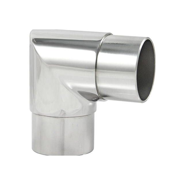 Stainless Steel 90 Degrees Elbow Handrail Connector
