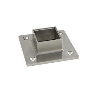 Construction Walkways Stainless Steel Railing Post Base