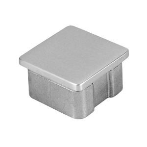 Stainless Steel Square End Cap for Handrail