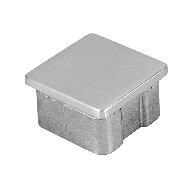 Stainless Steel Square End Cap for Handrail