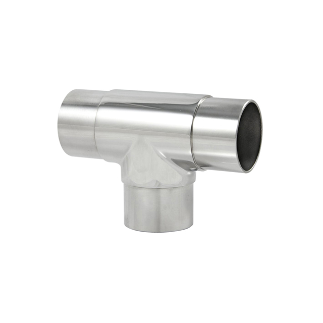 Stainless Steel 3-Way Handrail Connector