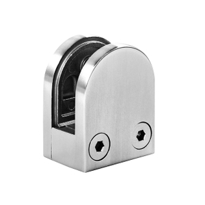 Modern Overlook Poolside UV-resistant Glass Railing Accessories Glass Clamp