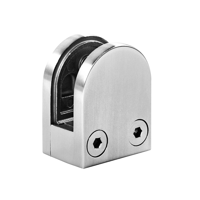 Modern Overlook Poolside UV-resistant Glass Railing Accessories Glass Clamp