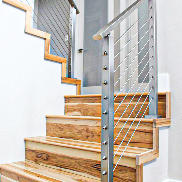 Deck Staircase Walkway stainless steel Cable Railing