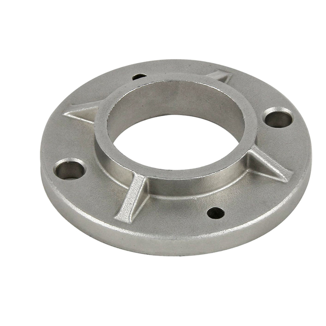 Stainless Steel Tube Railing Post Base 