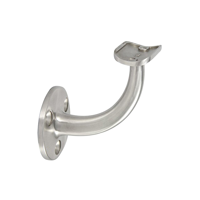 Stainless Steel 90° Bend Tube Rack Wall Mount Bracket