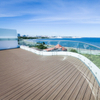 Staircase Terrace frameless glass standoff Railing