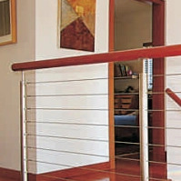 What is a cable railing?